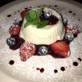 Gluten-free panna cotta from Il Bastardo